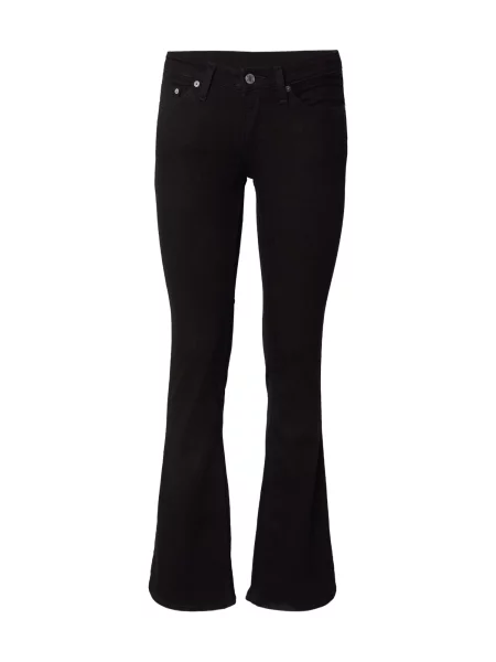WEEKDAY Jeans Luna' negru