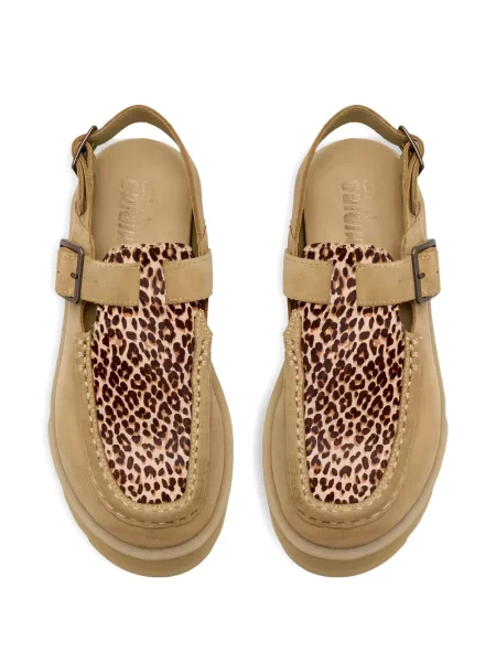 Sandale Clarks Originals cu imagine cu model leopard