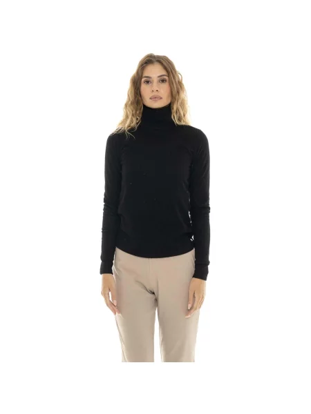 Pulover Leone 1947 cu perle negru