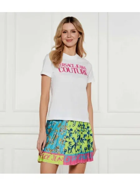 Versace Jeans Couture Póló Regular Fit fehér