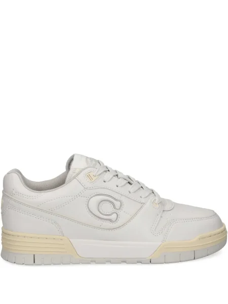 Sneakerși Coach din piele alb