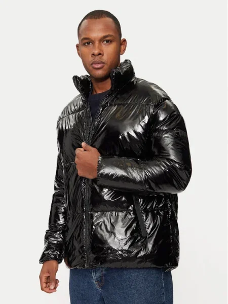 Karl Lagerfeld geaca barbati de iarna negru