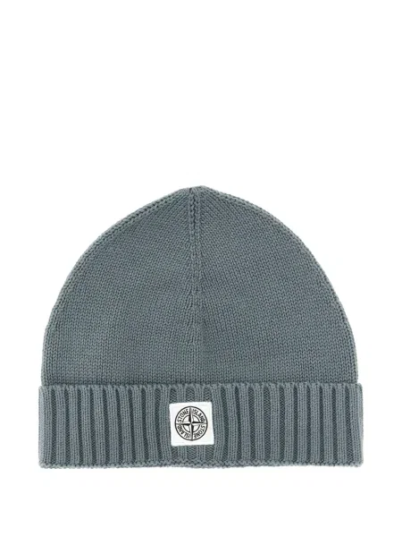 Czapka dziecięca Stone Island szara