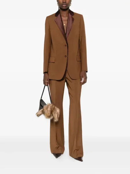 Pantaloni Fendi maro