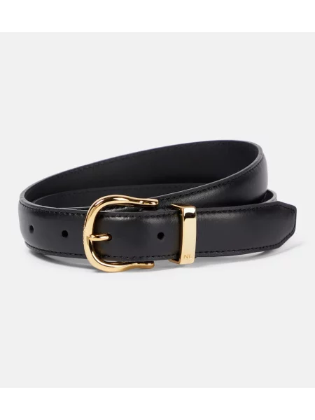 Curea Nili Lotan din piele negru