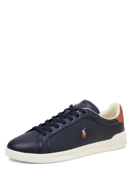 Polo Ralph Lauren skórzane buty sportowe Mężczyźni skóra 41 niebieski