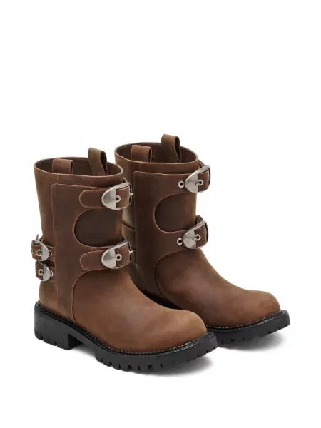 Cizme scurte Marc Jacobs maro