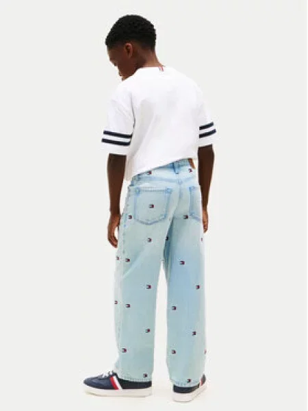 Tommy Hilfiger Farmer Wavy Flag világoskék