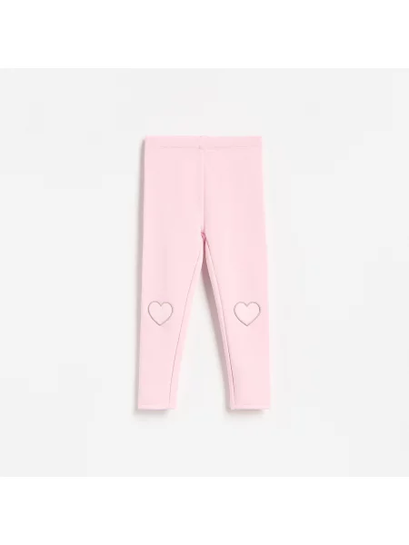 Reserved Meleg bélésű leggings tört rózsaszín