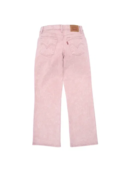 Blugi cu picior larg copii Levi's® roz