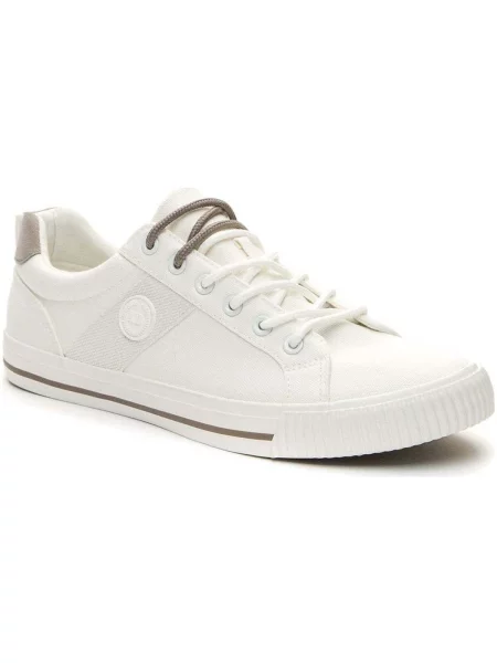 Pantofi Keddo Denim alb