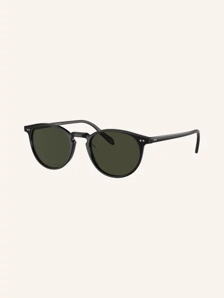 Oliver Peoples Sluneční Brýle Riley Sun černá/ polarizovaná šedá černé