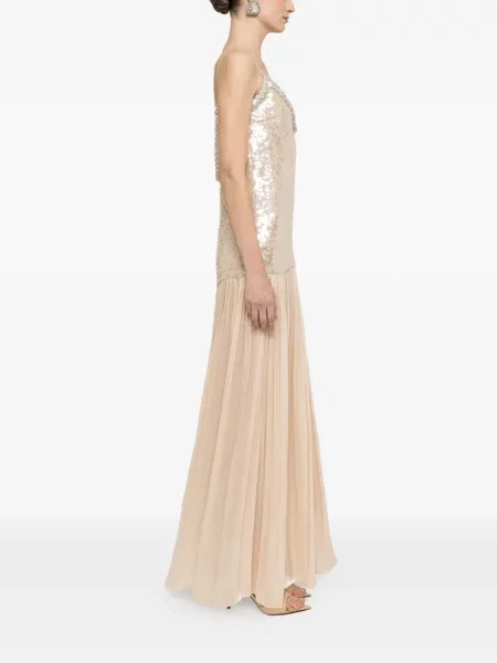 Rochie maxi Nissa cu spatele deschis