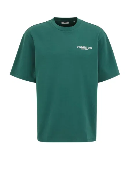 WE Fashion Tricou verde alb
