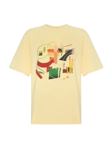 Футболка Estro бавовна/еластан жовтий