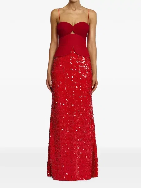 Rochie maxi Acler roșu
