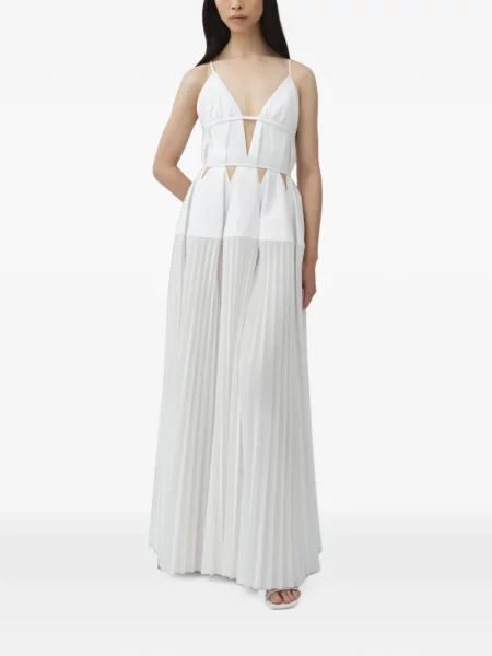 Rochie maxi Simkhai alb