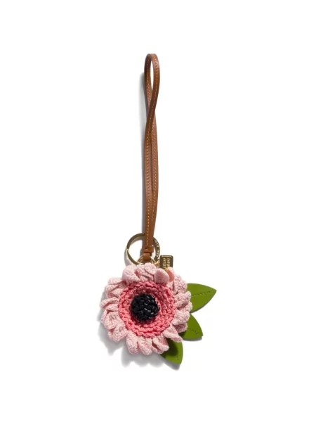 Inel Miu Miu din piele roz