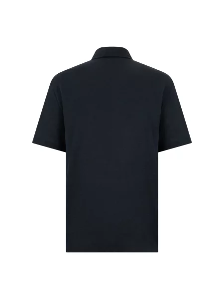 Koszulka polo Boss niebieska