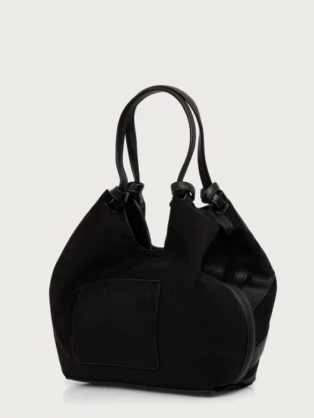 Замшевая сумка шоппер Dkny