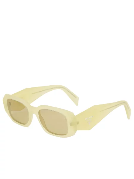 Okulary przeciwsłoneczne Prada Eyewear żółte