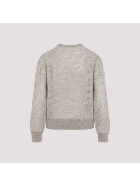 Sweter Brunello Cucinelli wełniany beżowy