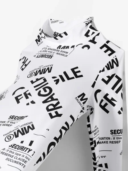 Koszulka dziecięca Mm6 Maison Margiela biała