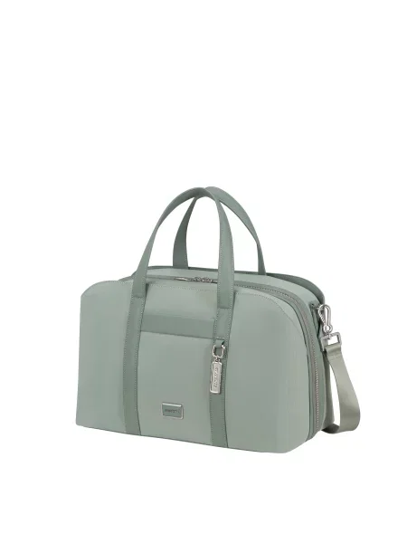 Samsonite Дорожня сумка Поліуретан/нейлон зелений