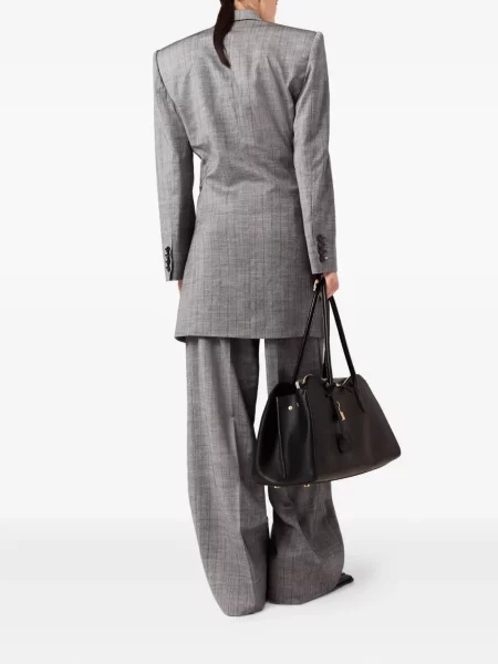 Palton Stella Mccartney cu dungi gri