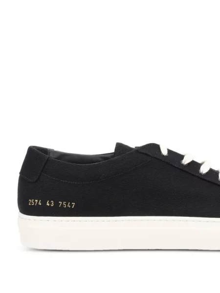 Fűzős csipkés sneaker Common Projects fekete