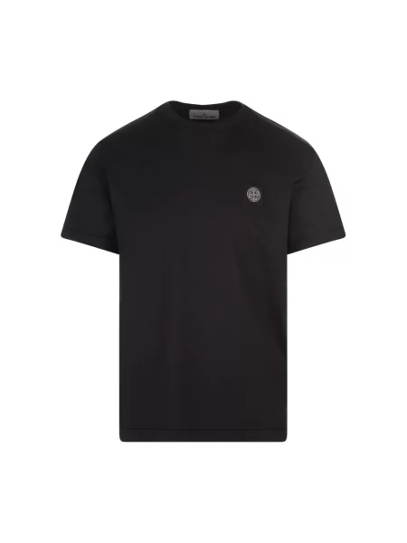 Koszulka Stone Island z kamieniami czarna