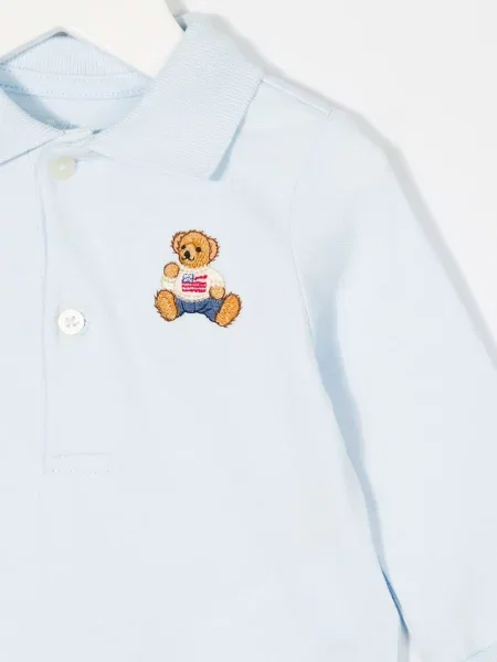 Piżama dziecięca Polo Ralph Lauren niebieska