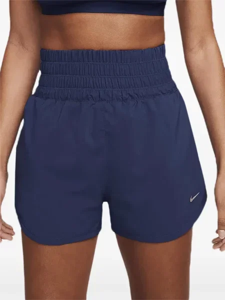 Pantaloni Nike cu decolteu rotund tricotate albastru