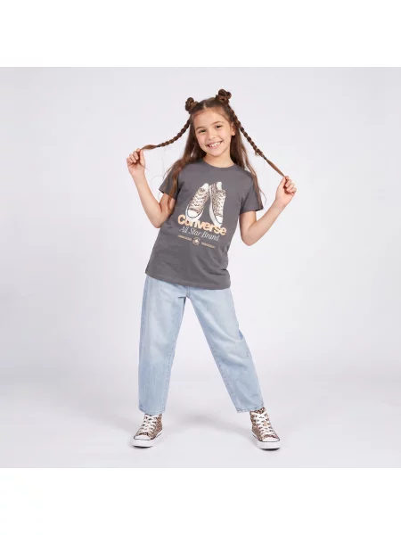 Tricou copii Converse negru