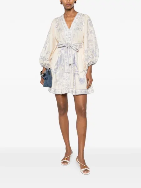 Rochie Zimmermann cu model floral cu imagine