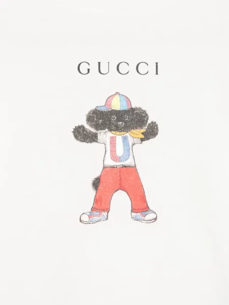 Koszulka dziecięca Gucci biała