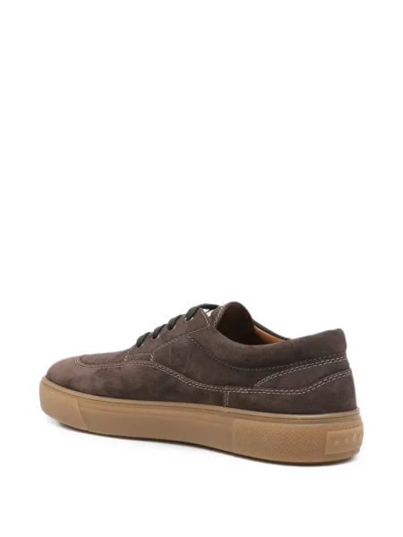 Sneakerși Hogan din piele de căprioară maro