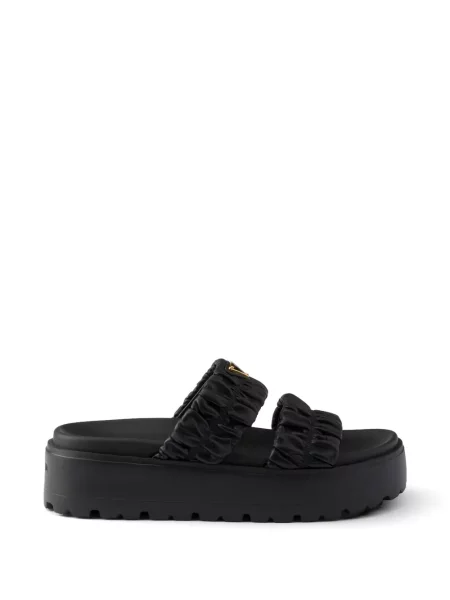 Sandale Prada din piele negru