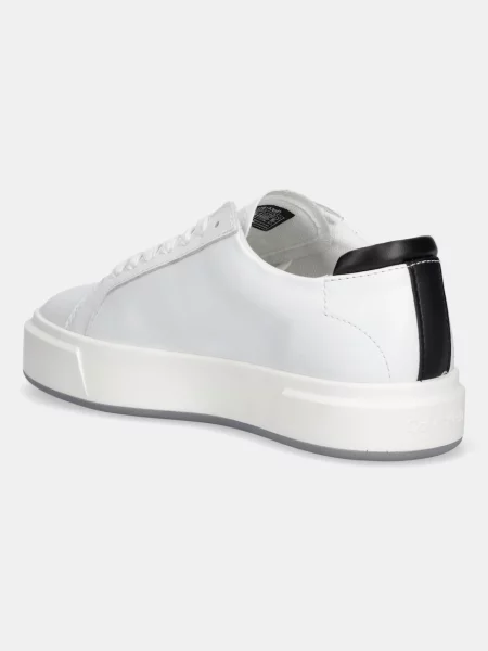Calvin Klein Bőr edzőcipő fehér