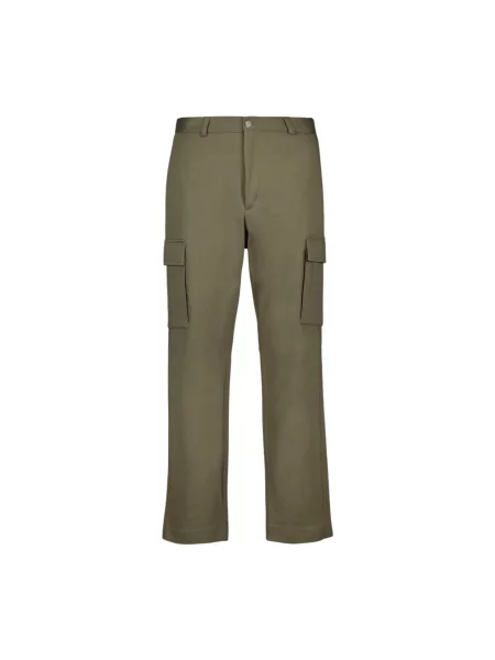 Spodnie cargo Moncler zielone
