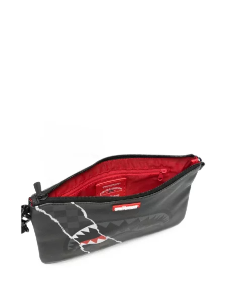 Geantă Sprayground în carouri gri