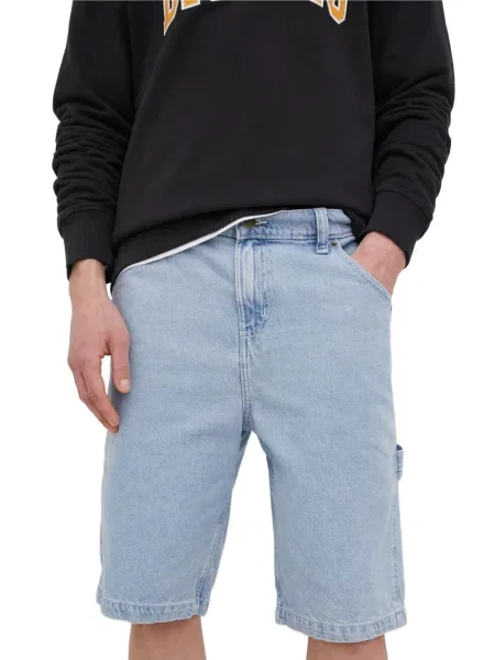 Pantaloni scurți din denim Dickies albastru