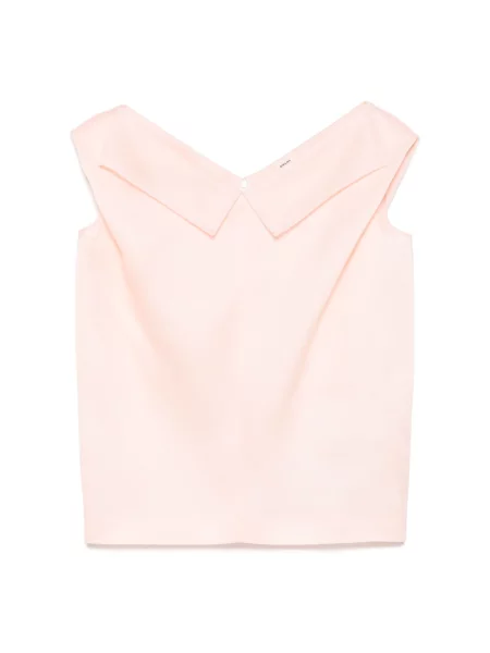 Top Khaite elegancki różowy