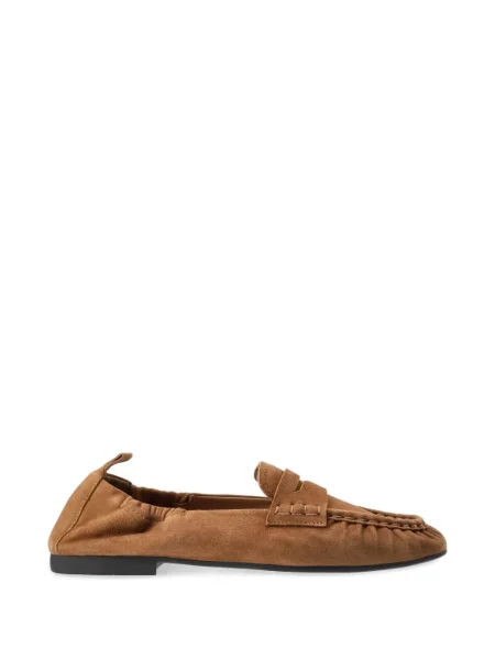 Pantofi loafer Copenhagen din piele de căprioară maro