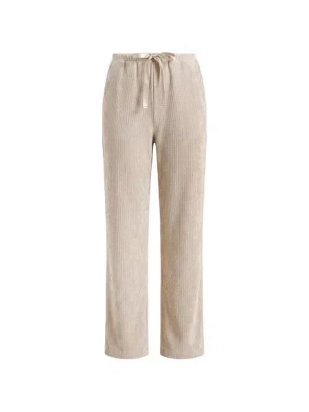 Pantaloni Alysi de catifea cord cu cordon