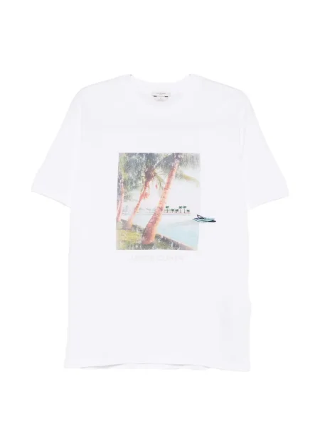 Tricou Jacob Cohën cu imagine alb