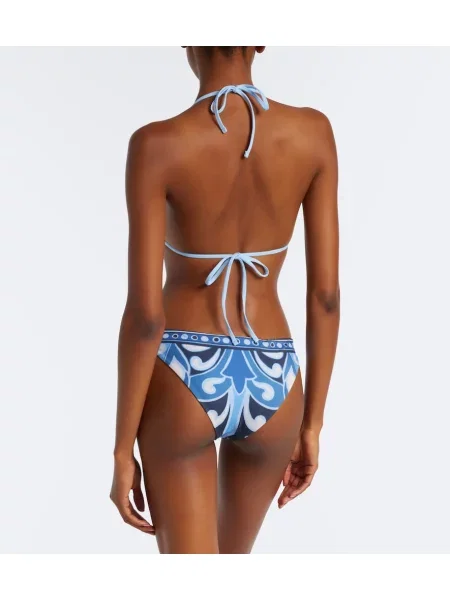 Bikini La Doublej cu imagine albastru