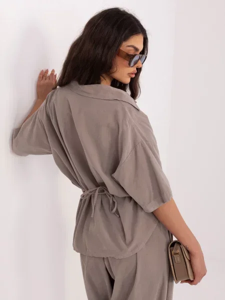 Koszula Italy Moda asymetryczna