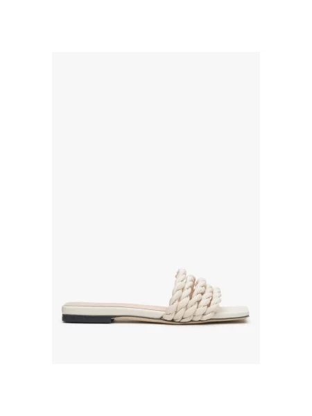 Шлепанцы Evaluna белые