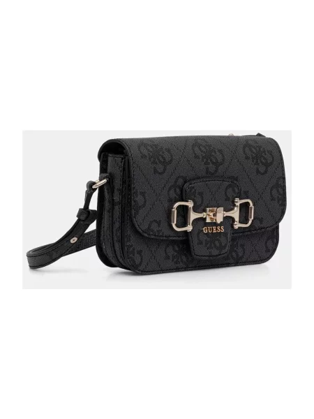 Guess torebka tote z imitacji skóry JANIE czarna